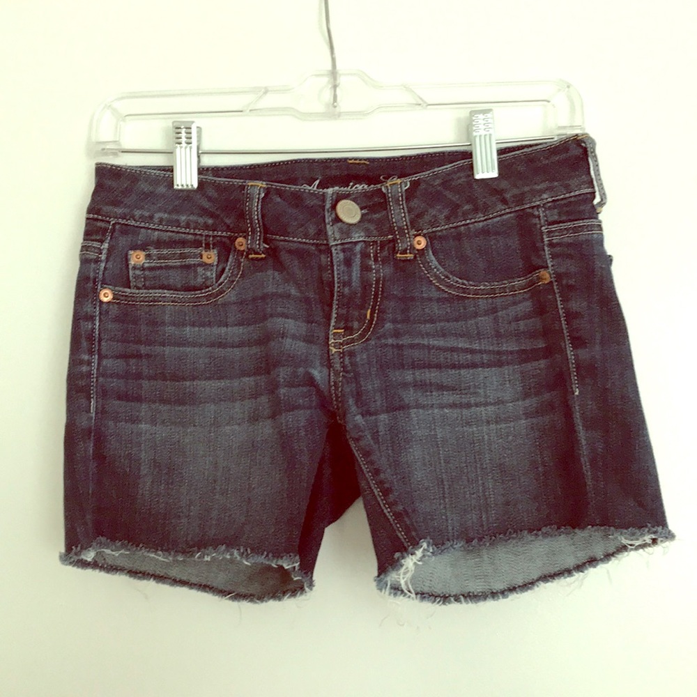 American Eagle stretch cutoffs